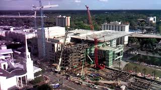 Dr. Phillips Center for the Performing Arts | Steinmetz Hall Canopy Installation