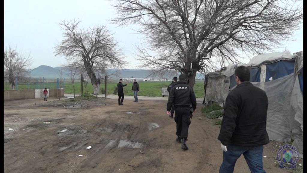 Αστυνομική επιχείρηση στο Πυρί Θηβών