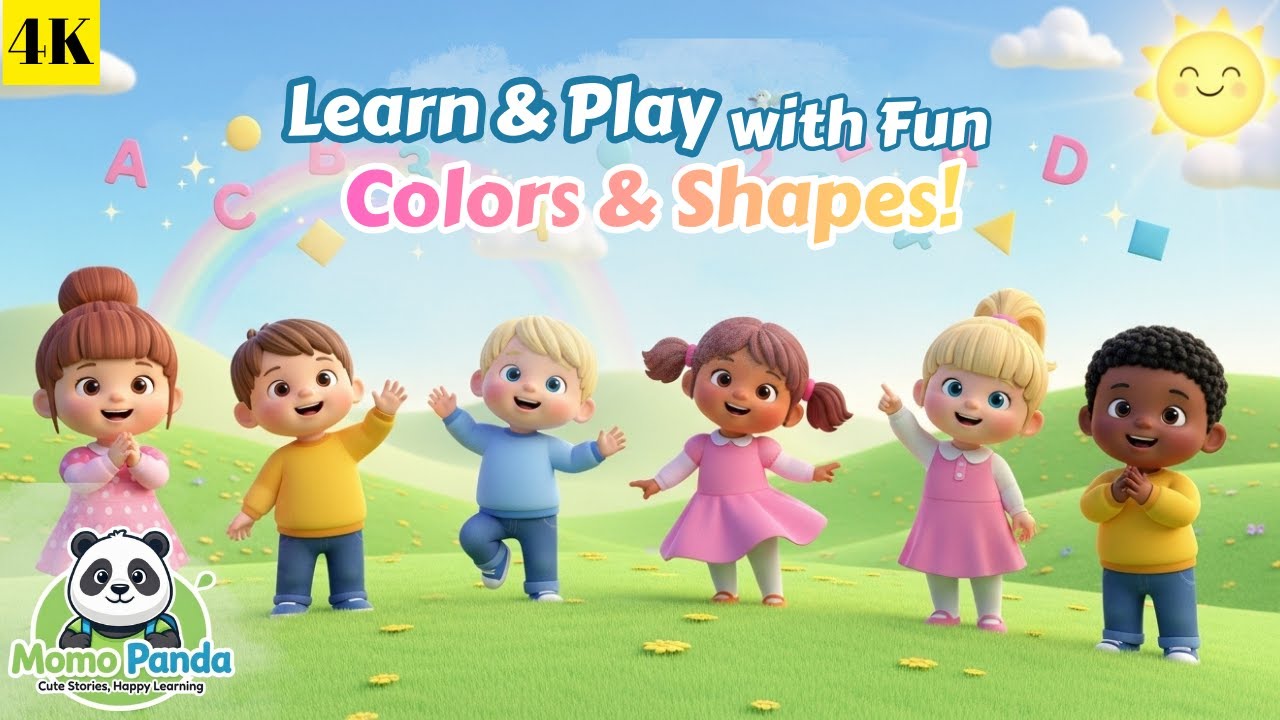 Learn Numbers, Colors & Shapes | Kids Song for Toddlers | Fun ABC Learning Video”
