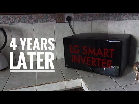 LG MS2595DIS 1000W Smart Inverter Microwave Oven After 4 Years-  Long Term Review