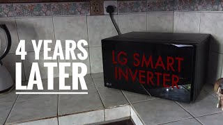 LG MS2595DIS 1000W Smart Inverter Microwave Oven After 4 Years-  Long Term Review