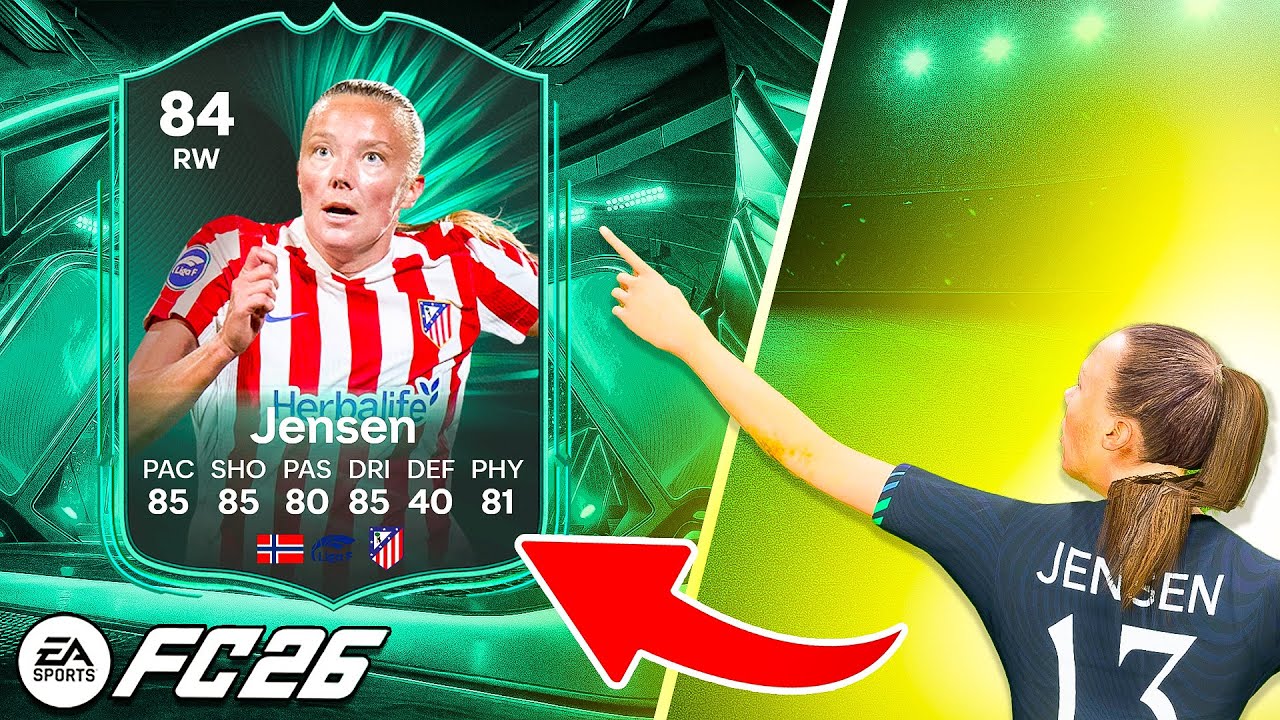 LOWKEY 💎 84 Squad Foundations Synne Jensen FC 26 Player Review