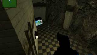 Counter Strike source zombie escape elevator escape