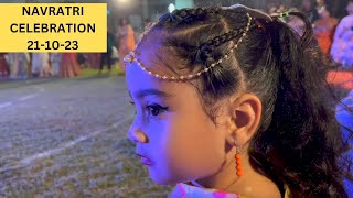 Nyla's First Stage Performance at Navratri Celebration | Special Vlog | Rahul Koundal