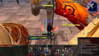 Feral DPS Exhibition Patch 3.3 7k DPS unbuffed