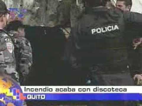 Incendio acaba con discoteca