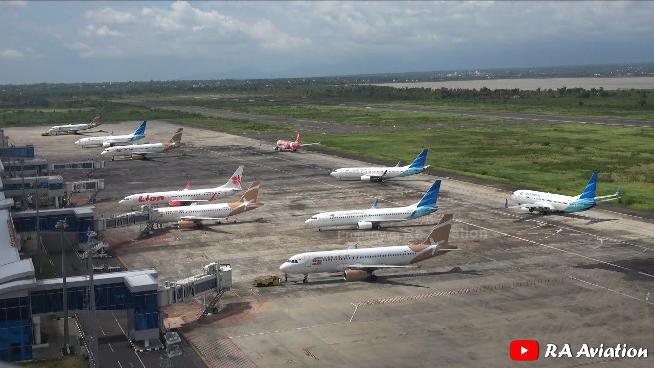 Plane spotting di Bandara Lombok 2024, Nonton Pesawat Terbang Take off dan Landing