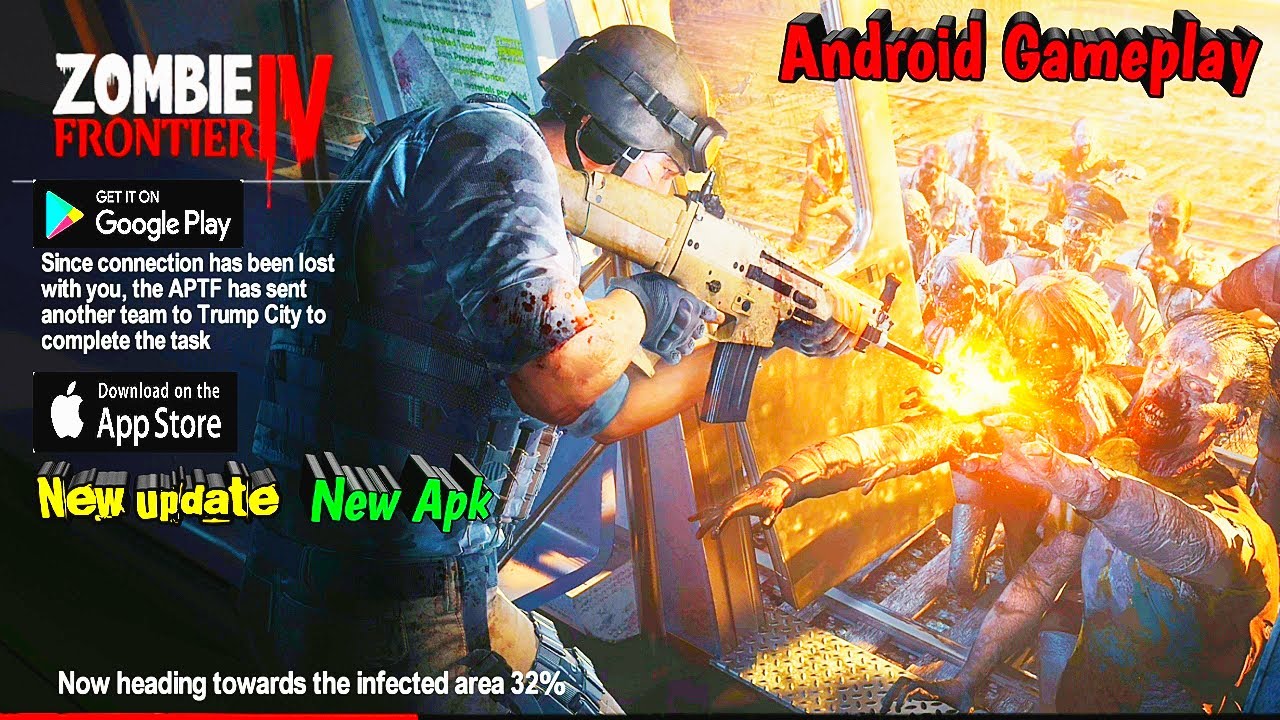 Zombie Frontier 4 | Android/ios | New Gameplay