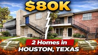 2 Affordable Homes in Houston, Texas Under $80K
