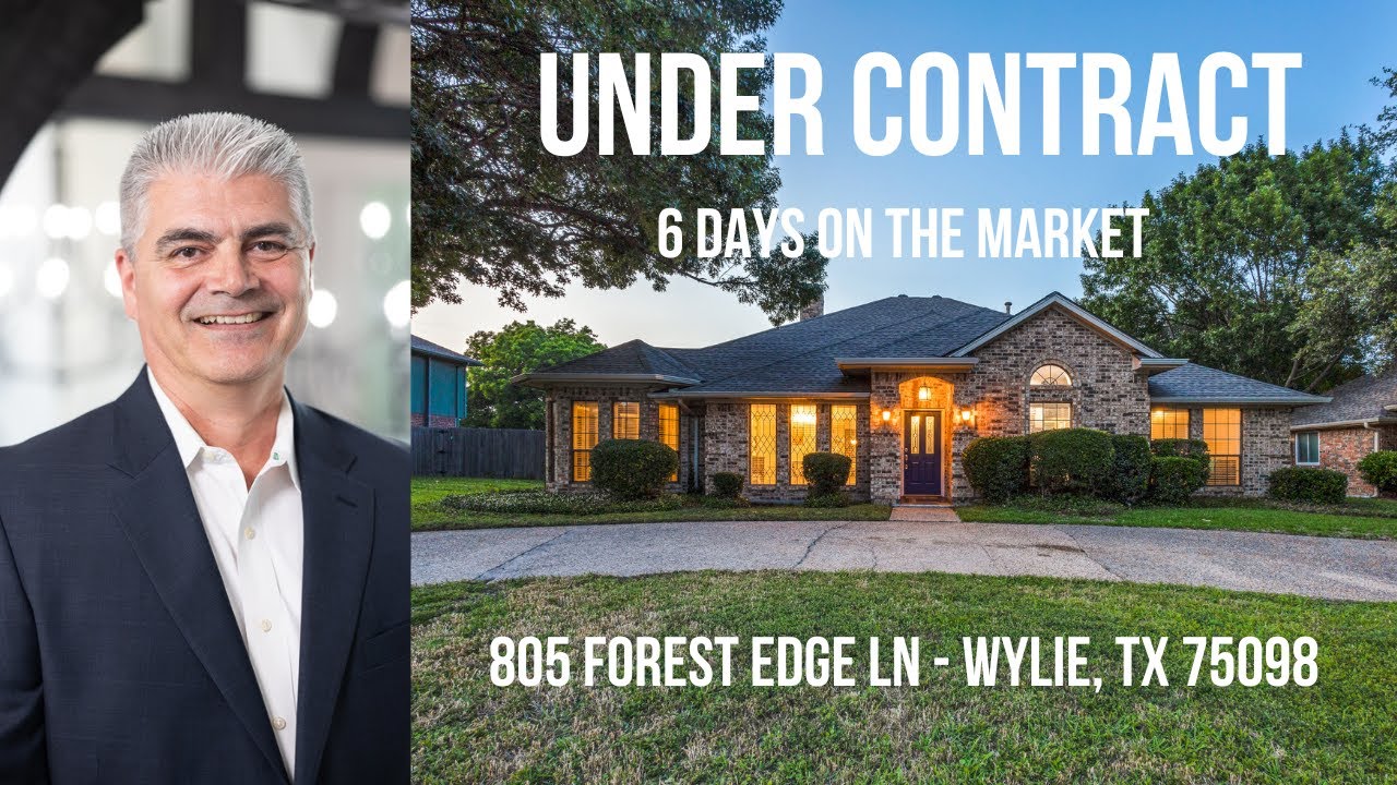 Wylie, TX Home For Sale (Under Contract 6 Days on the Market) YouTube