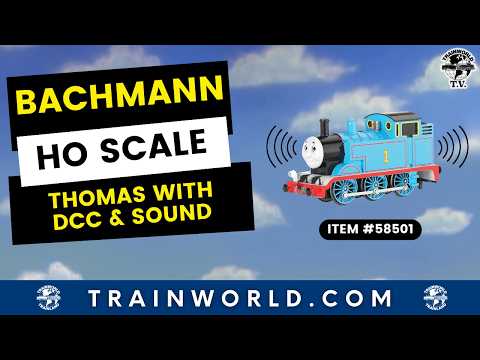HO Scale Bachmann - DCC THOMAS WITH MOVING EYES AND SOUND