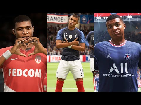 KYLIAN MBAPPE IN EVERY FIFA (16-22)