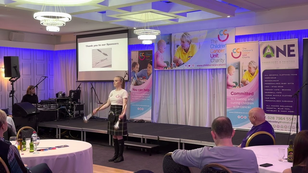 Kara Gilmour - Children’s Cancer Charity Concert 2023 - Drum Major Display