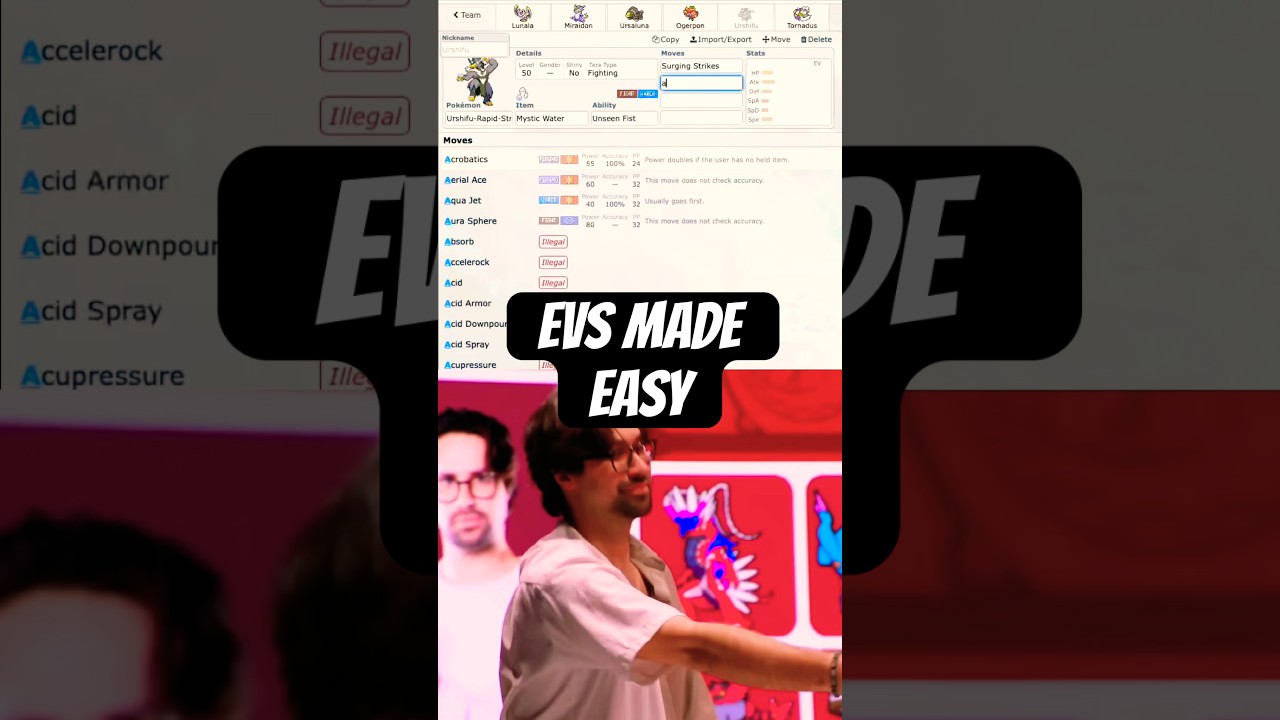 Pro Pokémon Player EV Hack 🤫