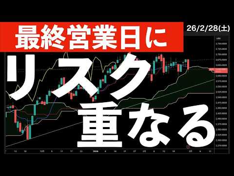 【悲報】2月最終日にリスクが重なり米株が力尽きる…日本株にも魔の手が忍び寄る？日経平均とS&P500の明暗を分ける「ある要因」がヤバすぎて民も困惑を隠せない…