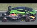Max Verstappen Red Bull F1 2025 vs Lamborghini Huracán STO at Monza