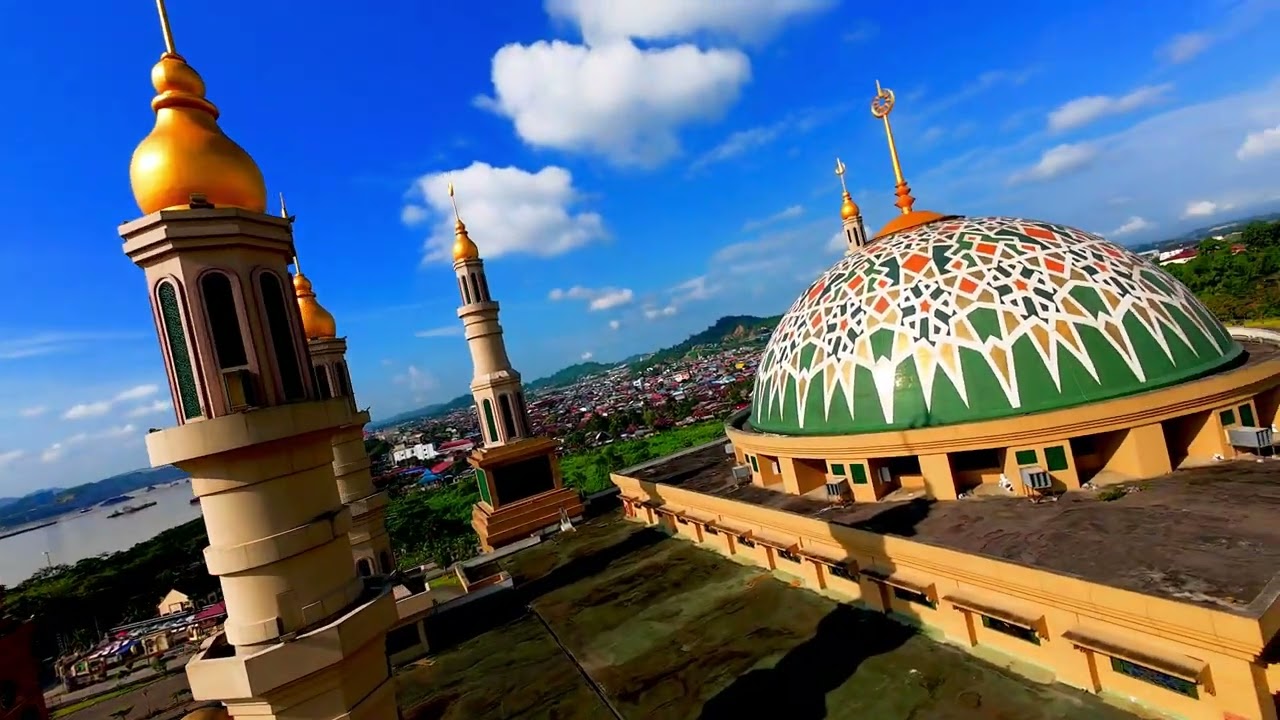 Islamic Centre Samarinda #drone #masjid #dji #samarinda #viralvideo