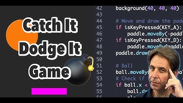 Catch the Ball, Dodge the Bomb! Make This Python Game from Scratch