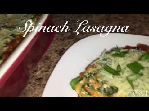 SPINACH LASAGNA