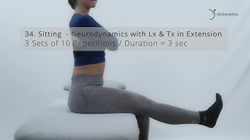 034. Sitting - Neurodynamics with Lx & Tx in Extension