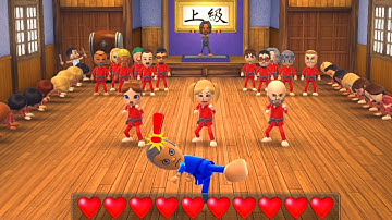 Wii Party U - Dojo Domination Play as Cyrus (Advanced Difficulty)