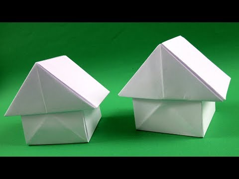 How to make an Origami House - Paper House