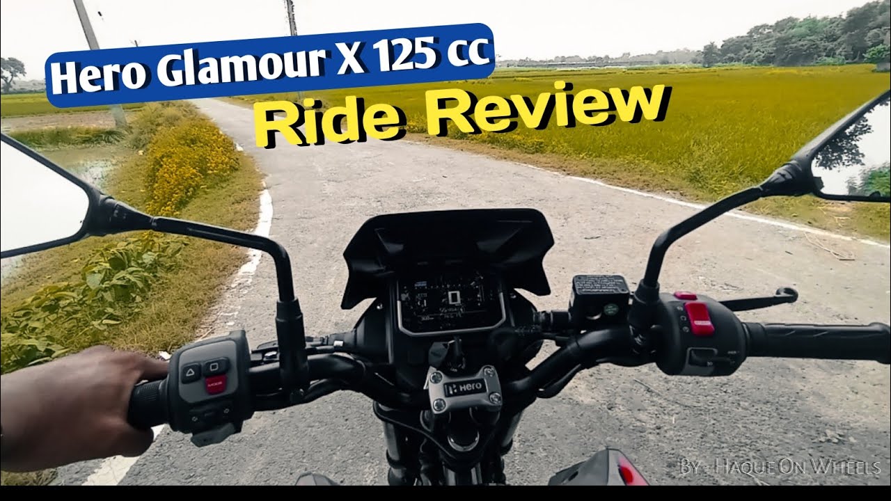 New Hero Glamour X First Ride Review 2025 With Cruise Control | Pillion Comfort, Mileage, Price 