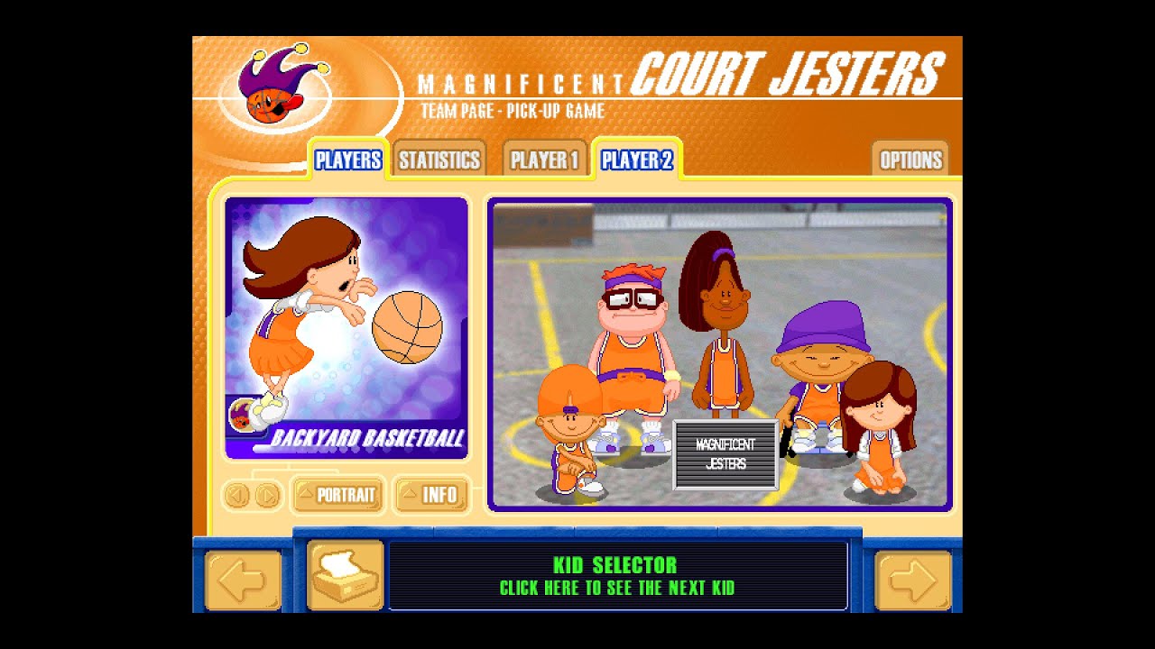 Backyard Basketball'01 Remaster Gameplay 4 (Spectator Game 4)