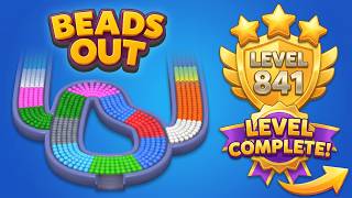🔴 Beads Out - Level 841 Walkthrough & Solution | VooDoo Puzzle Game 🧠