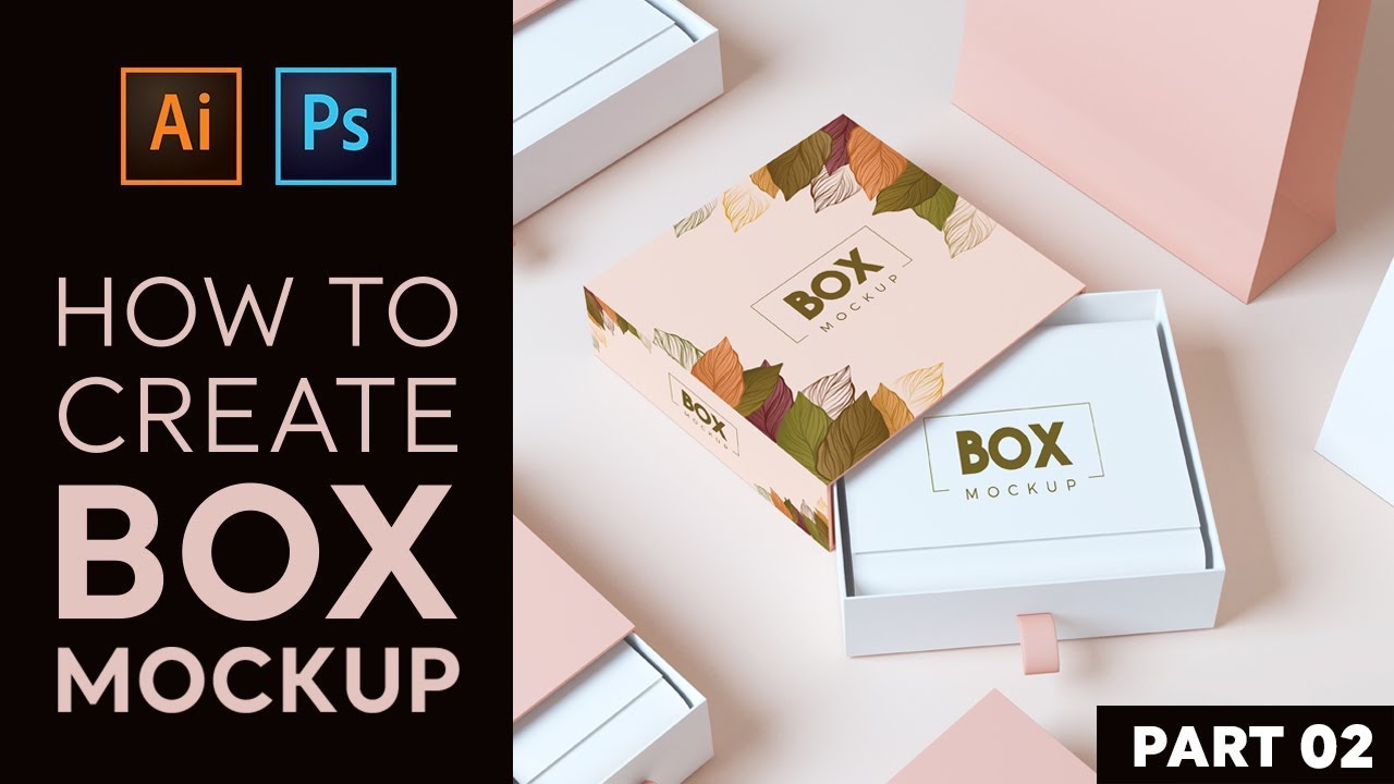 How To Design Box Mockup | Box Layout Design | Adobe Photoshop Cc | Part 2  - Youtube