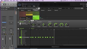 Maschine - Snapshots & Scenes Triggerring in Logic Pro X