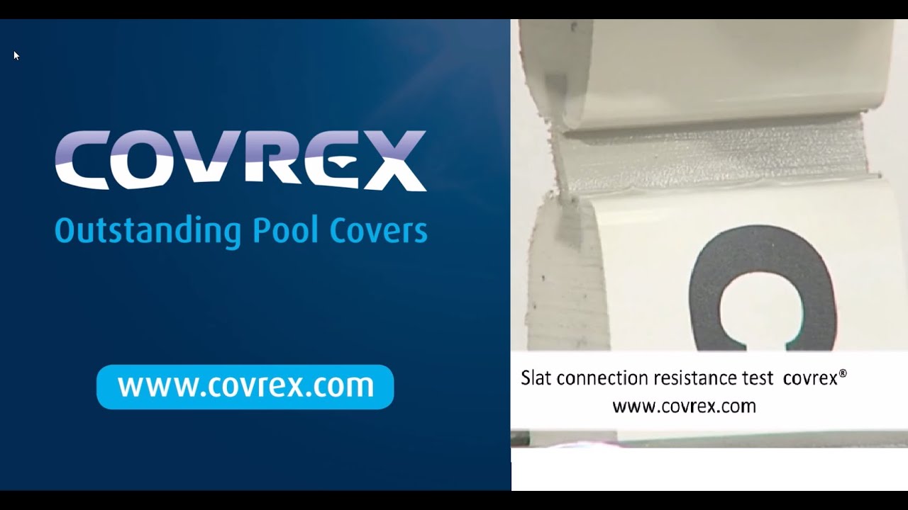 Covrex© Slat connection resistant test