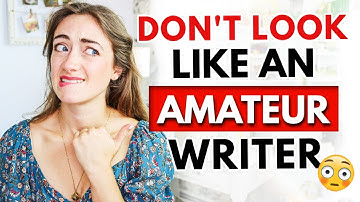 7 Cringeworthy MISTAKES Beginner Writers Make ❌ (avoid these pitfalls!)