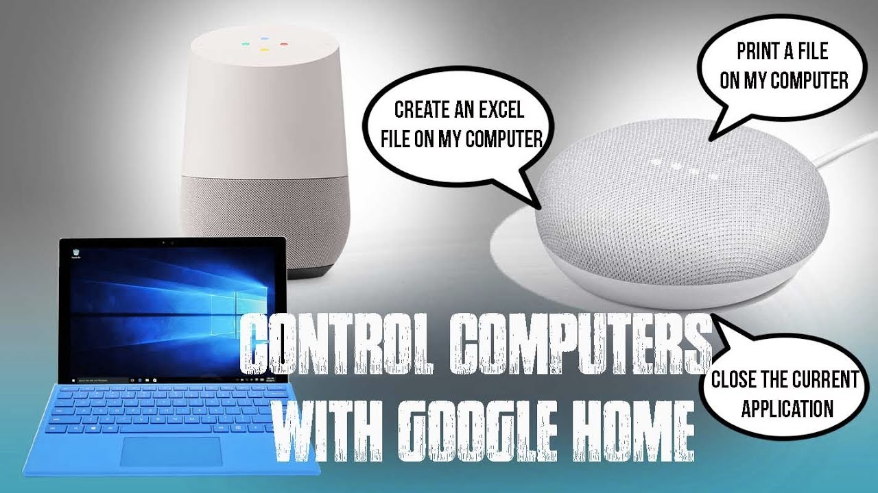 Mohu na svém počítači použít Google Home?