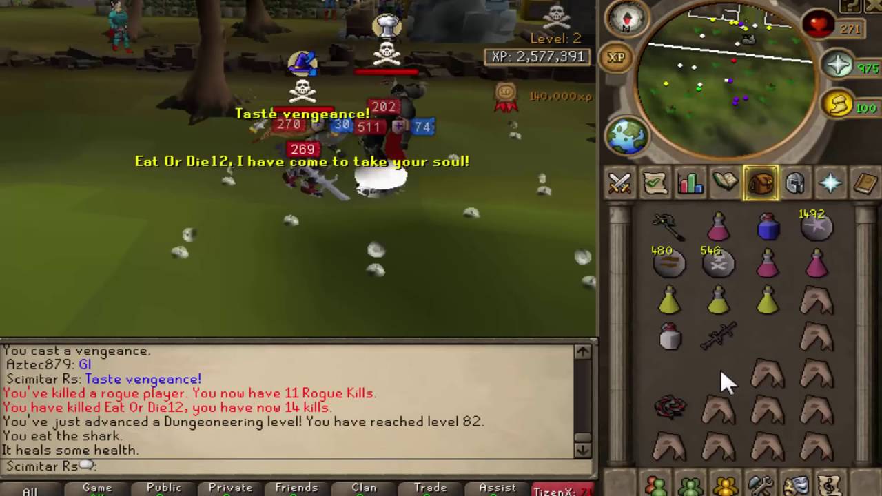 TizenX Dh pking video  2 1 Tick  1 667 RSPS