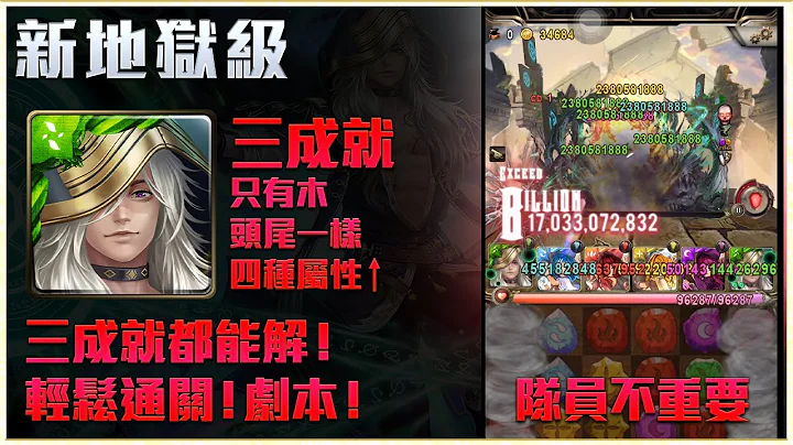【神魔之塔】新地狱级『卢基乌斯』三成就通关攻略！ft. @0623day - 天天要闻