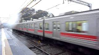 【HD】東急東横線9000系9014F特急　綱島駅通過