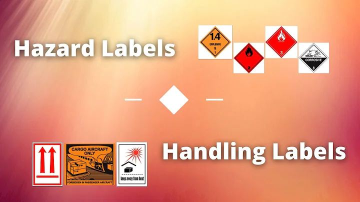 Hazard & Handling labels | IATA DGR | Dangerous Goods Regulations | DGR Training module - DayDayNews