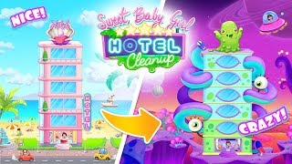 Decorate YOUR Hotel! Sweet Baby Girl Hotel Cleanup 🎀 | TutoTOONS screenshot 4