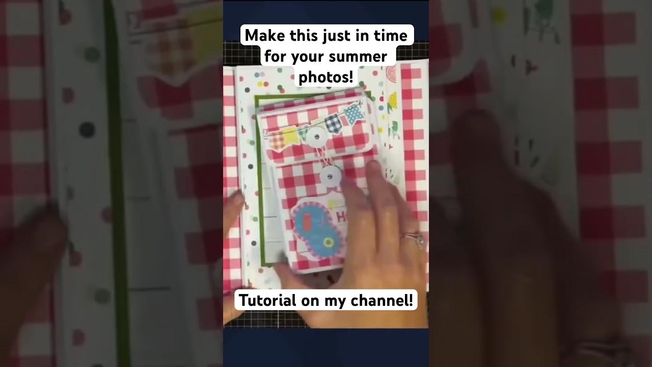 Summer Lovin’ this folio!  Make one for yourself! 