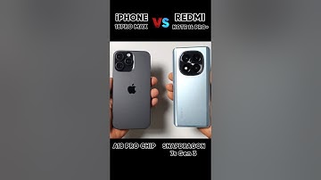 Iphone 16 pro max Vs Redmi Note 14 pro plus speed test comparison