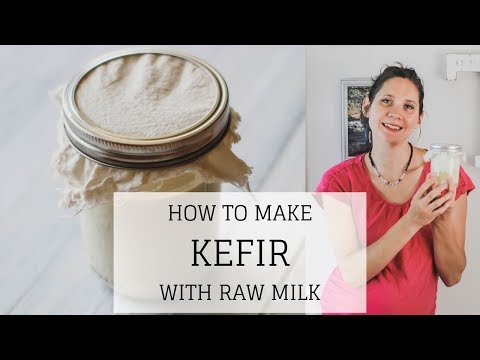 Can You Make Kefir With Raw Milk