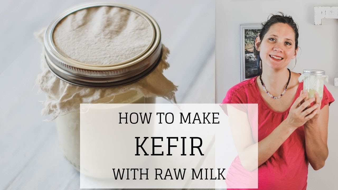 How to Make Kefir with Raw Milk GAPS DIET RECIPES STAGE 1 Bumblebee