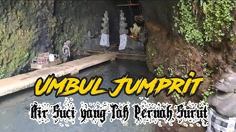 MATA AIR SUCI Berbalut Sejarah dan Misteri