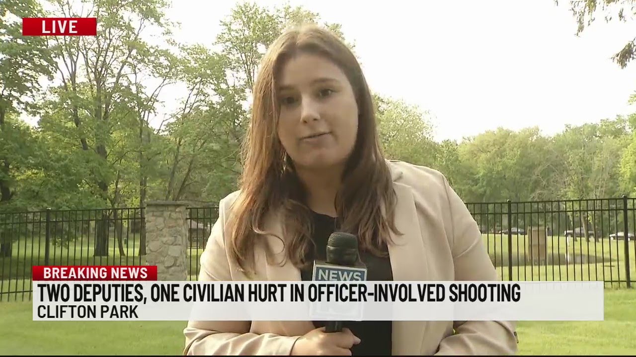 Two-deputies, one civilian hurt in officer-involved shooting - YouTube