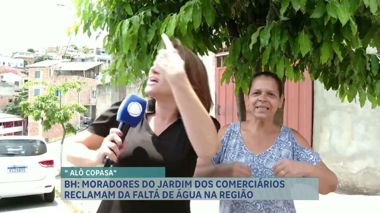 Moradores do Jardim dos Comerciários, em BH, estão sem água há quase uma semana