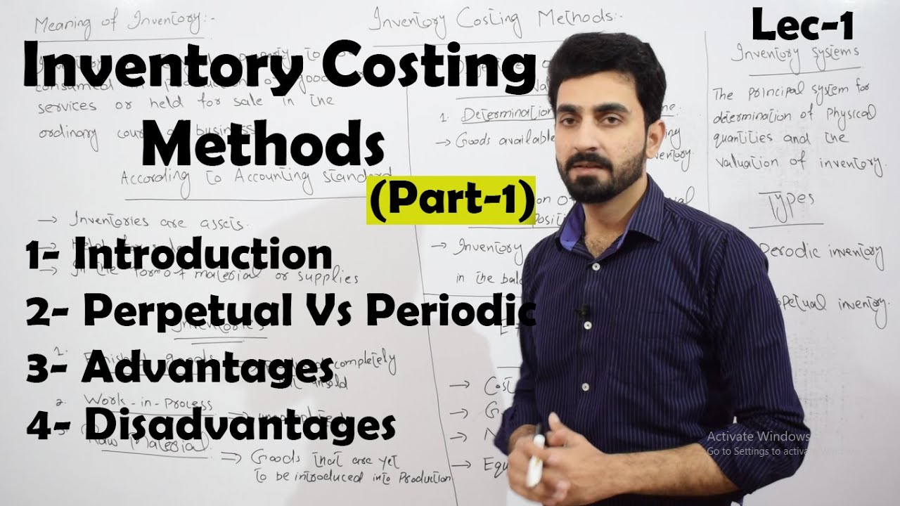 #01 Inventory costing methods introduction (part-1) Financial Accounting