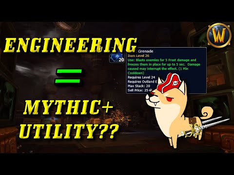 Three Useful Engineering items for Mythic+ (Shadowlands Mythic Plus Tips/Tricks)