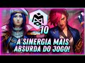 CONSEGUI FECHAR A SINERGIA IMBATÍVEL DO JOGO! 10 DEFENSORES! | Teamfight Tactics