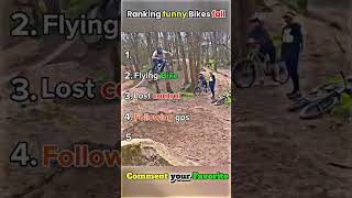 ranking funny Bikes fail #funny #fail #failcompilation #funnyfails #ranking #shorts #short #viral